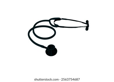 Stethoscope Vector Illustration for Healthcare Design. Medicine and healthcare, cardiology, pharmacy, drugstore, Pulse, Heart Health, Nurse, doctor instrument and medical education.