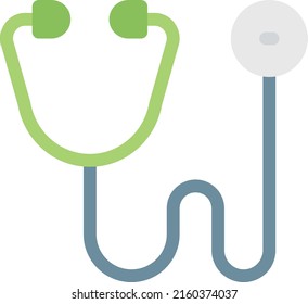 stethoscope  Vector illustration on a transparent background. Premium quality symmbols. Line Color vector icons for concept and graphic design. 
