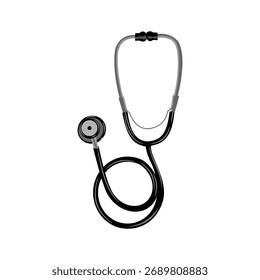 Stethoscope vector isolated on white background