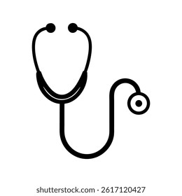 Stethoscope Vector Line Art for Medical Design