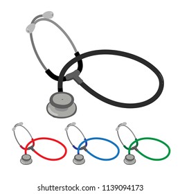stethoscopes vector collection design