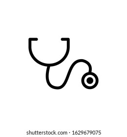 Stetoscop icon vector style design template