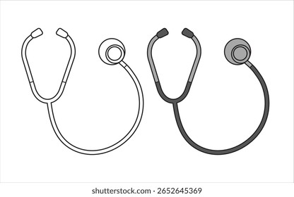 stetoskop icon vector illustration template