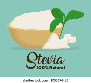 diseño de concepto stevia 