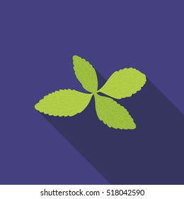 stevia icon. vector illustration