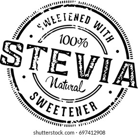 Stevia Natural Sweetener Stamp