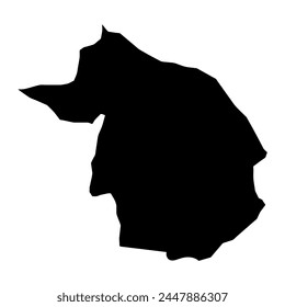 Stevns Municipality map, administrative division of Denmark. Vector illustration.