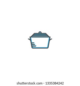 Stew icon design. Gastronomy icon vector illustration design