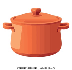 stew pot design over white