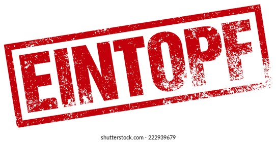 stew stamp in german language