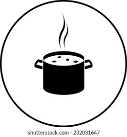 stew in stockpot symbol