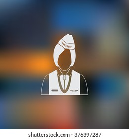 Stewardess icon
