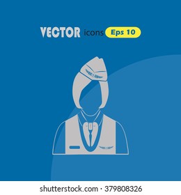 Stewardess icon