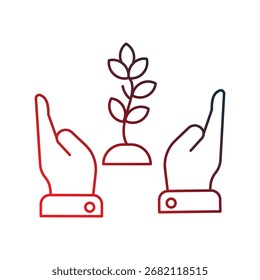 Icono de administración con fondo blanco Vector Ilustración de stock
