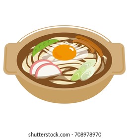 Stewed Miso Udon Noodles