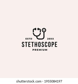 sthethoscope logo concept for medical consult and health diagnosis