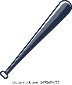 Stick Equipo de béisbol en Ilustración vectorial