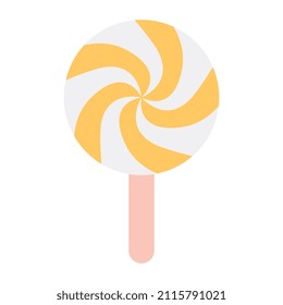 Stick candy icon, vector design of lollipop 

