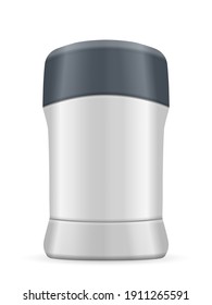 Stick deodorant on a white background. Vector illustration.