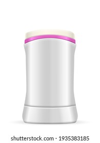 Stick deodorant on a white background. Vector illustration.