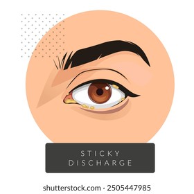 Stick Discharge from Human Eye - Stock Illustration as EPS 10 File