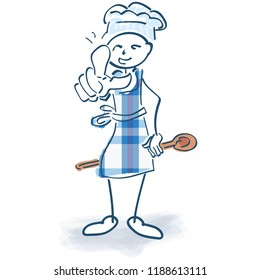 Stick Figure Cook Cooking Tips Stock Vector (Royalty Free) 1188613111 ...