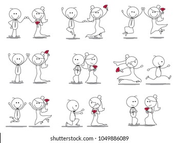 pareja de figuras