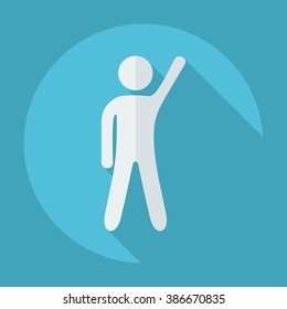 stick figure of human silhouette