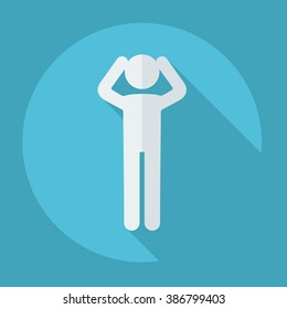 stick figure of human silhouette