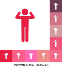 stick figure of human silhouette