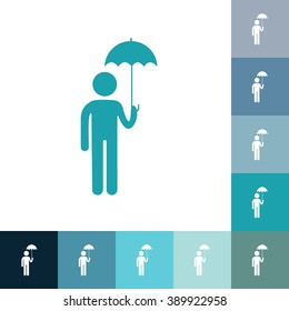 stick figure of human silhouette