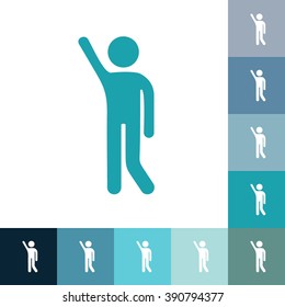 stick figure of human silhouette