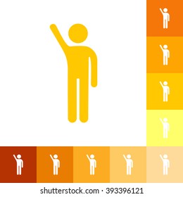 stick figure of human silhouette