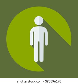 stick figure of human silhouette