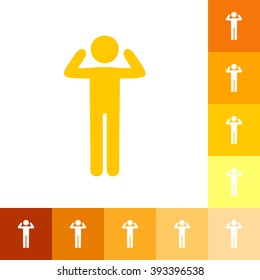 stick figure of human silhouette