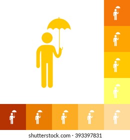 stick figure of human silhouette
