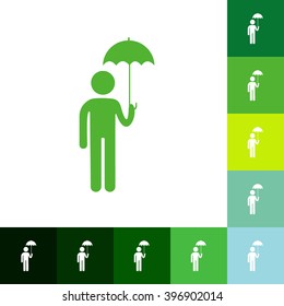 stick figure of human silhouette