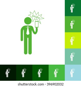 stick figure of human silhouette