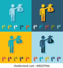 stick figure of human silhouette