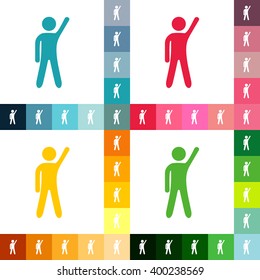 stick figure of human silhouette