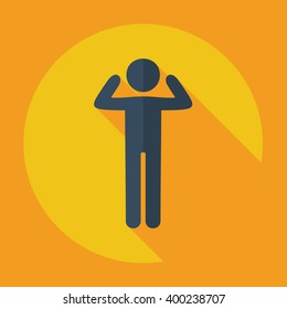 stick figure of human silhouette