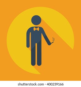 stick figure of human silhouette