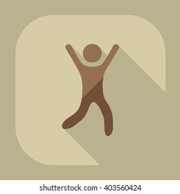 stick figure of human silhouette