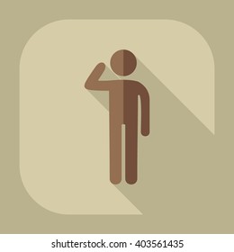 stick figure of human silhouette