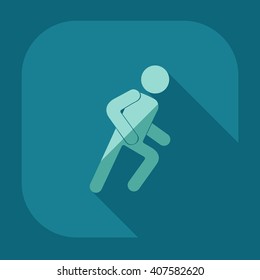 stick figure of human silhouette