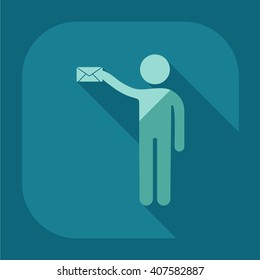 stick figure of human silhouette
