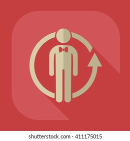 stick figure of human silhouette