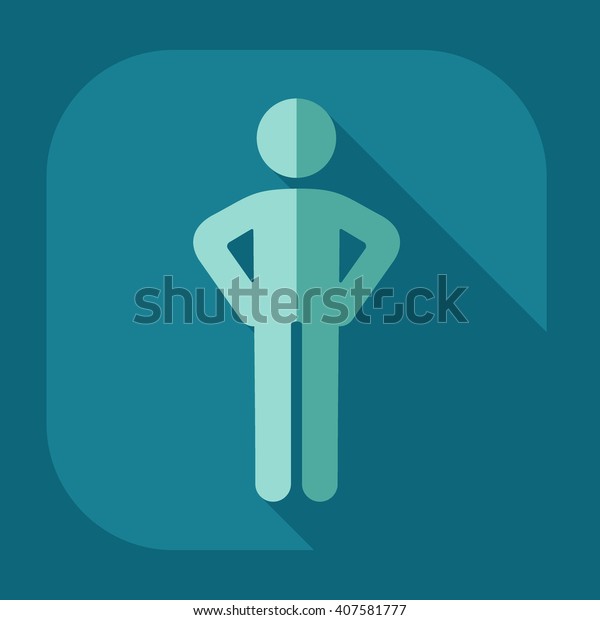 Stick Figure Human Silhouette Stock Vector (Royalty Free) 407581777 ...