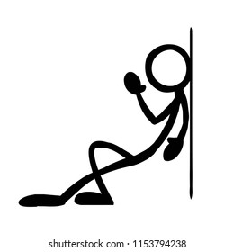 Stick Figure Lean