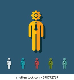 stick figure of a man